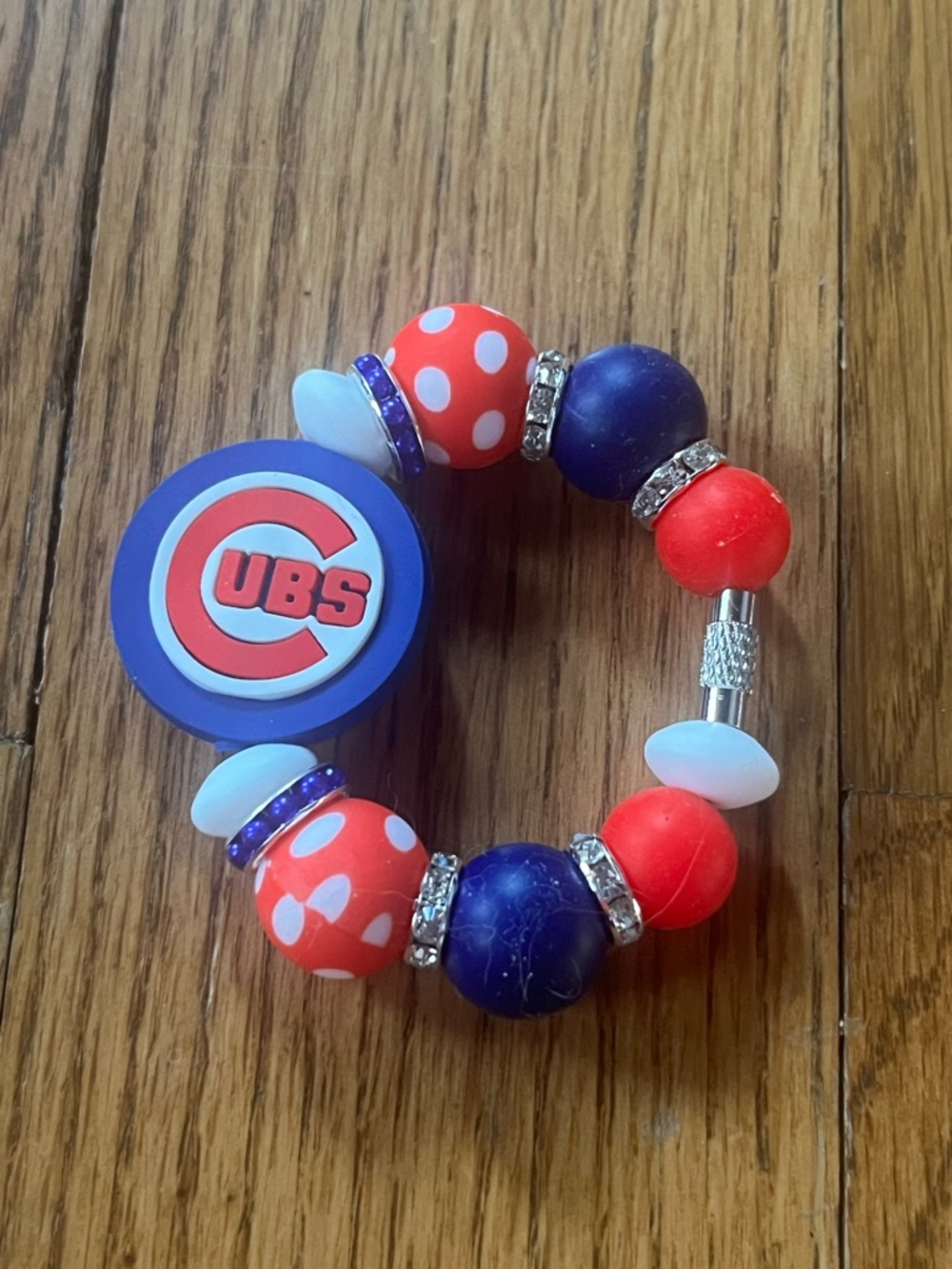 New Chicago Cubs Baseball Tumbler Stanley cup charm Bracelet backpack charm